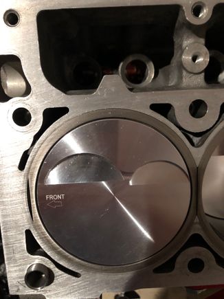 JE Pistons with 2cc relief