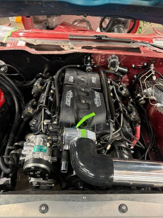 Wiper motor as noted above.  Everything else looks good and this is basically how the engine will look.