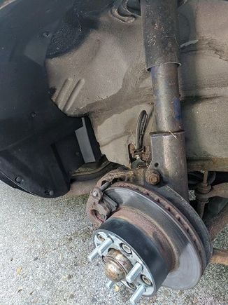 Here is the passenger side installed