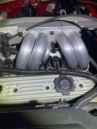 Drivers side 88 Cold start injector.