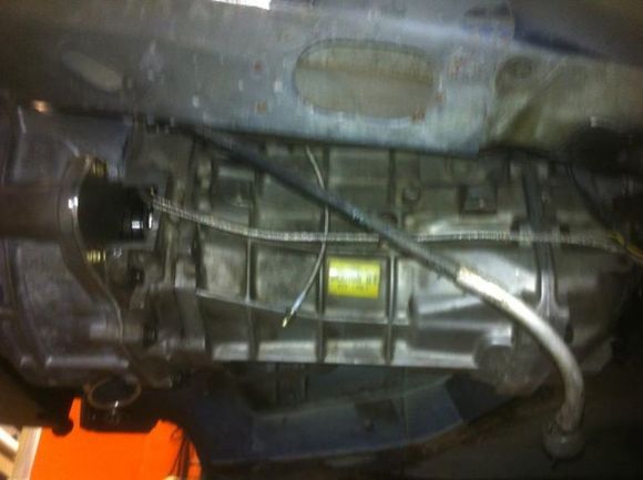 9. Stock t56 from 4th gen. Strong enough for the current engine. Probably upgrade to a t56 magnum in the future.