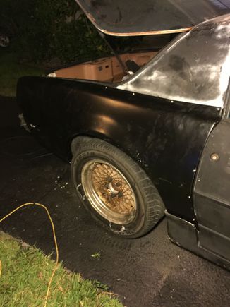 Trying to get a good fit temporarily screwed with self drilling screws.