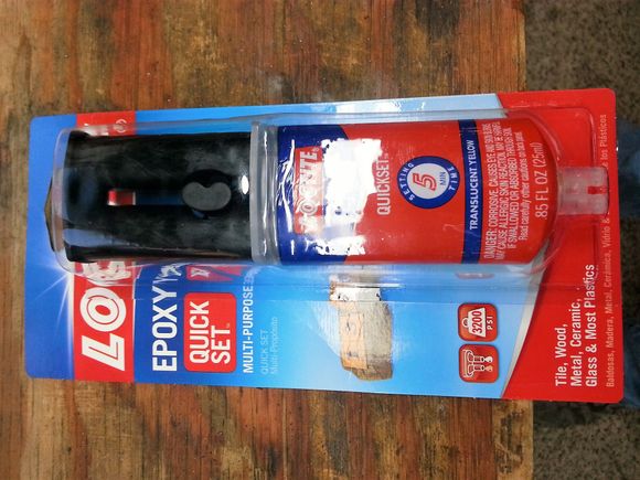 This is the epoxy I used, and you want to make sure you get one that sets up slower. The faster setting ones tend to get brittle for some reason.