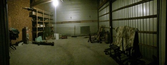 This is what I started with, a 26x20 room with concrete floor.