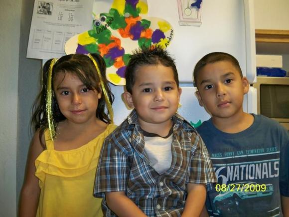 My kids   Emily, Julian, and Andrew Jr.