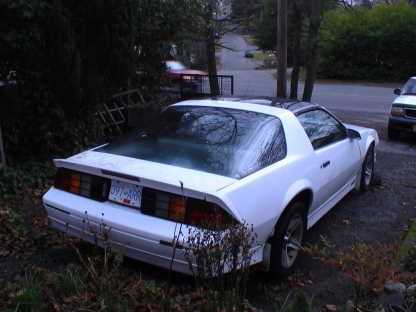 My 87 IROC Z28 Rear