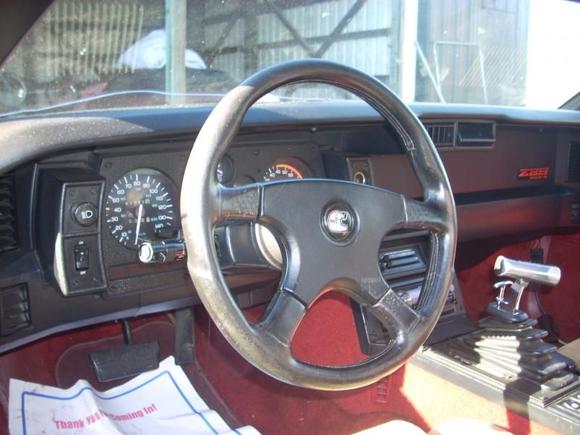 Interior, driver's