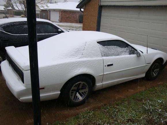 was a pain to scrape