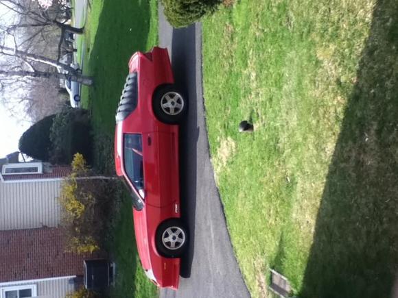 '91 Camaro RS with rear window louvers