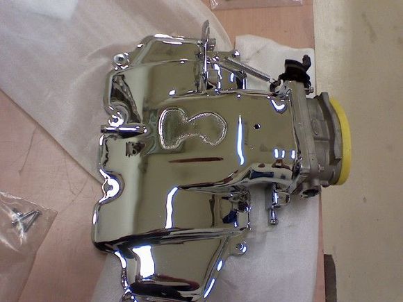 more than 40hrs in this intake b4 it went to chrome
