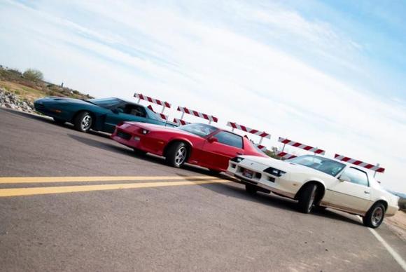Little line up for pictures. Race after words