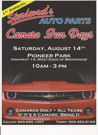 2010 1st Annual Camaro Fun Days