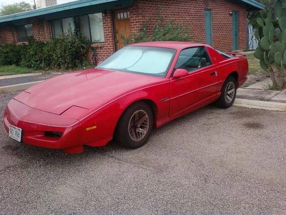 She is dirty, but she made it.