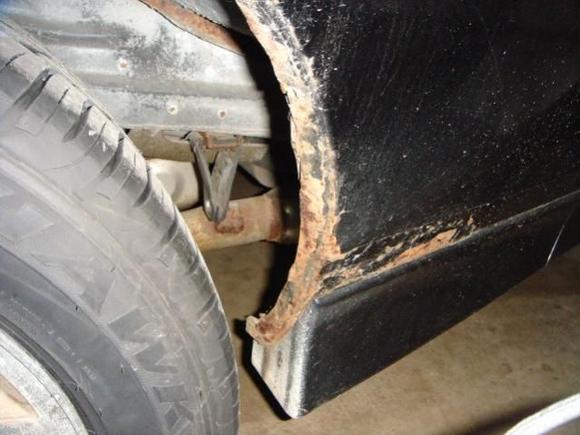 Minor exterior rust here and there...Nothing I can't handle.