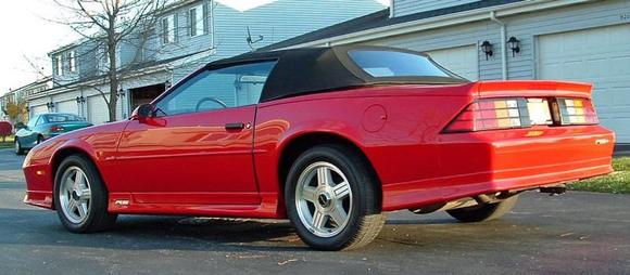 91 Camaro RS  driverside