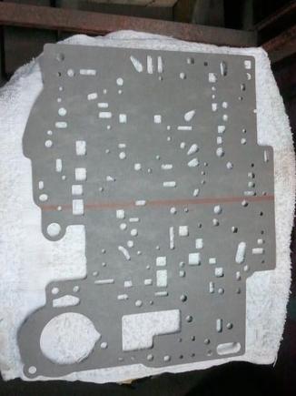 87 - up valve body to separator plate gasket