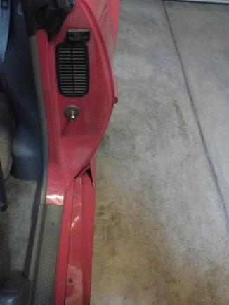 Driver Rear Door Panel