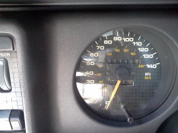 mileage when i bought it in 2011