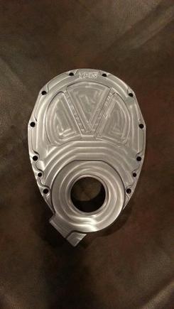 TPIS Billet Timing Cover w/ crankshaft sensor