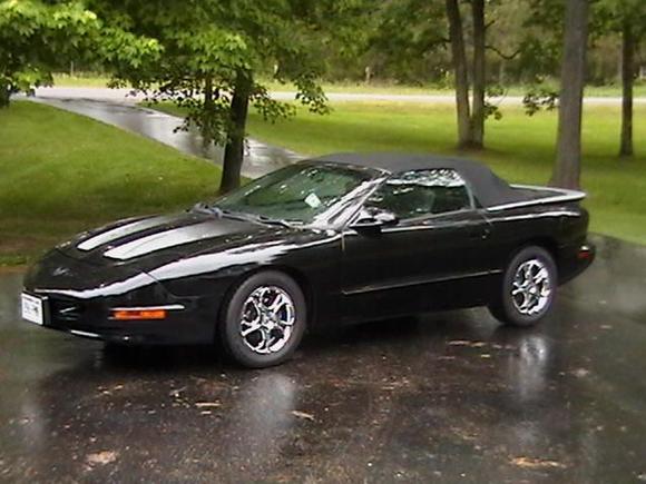 first day of getting the car and of coarse its a rainy day :-(