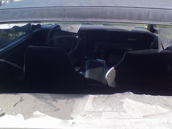 broken window