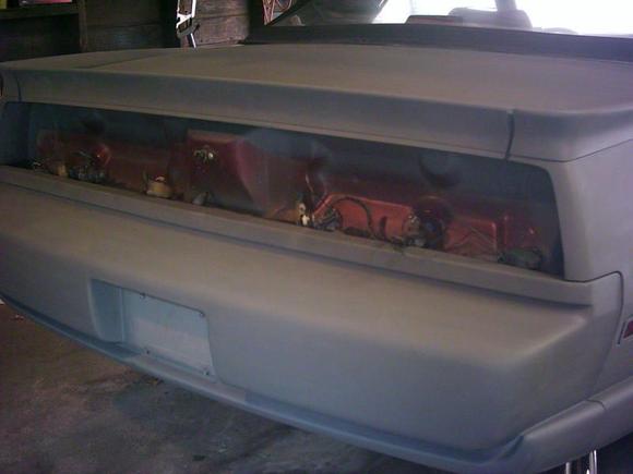 Rear of car...CHMSL relocated
