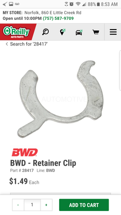 Replacement retainer for the injectors