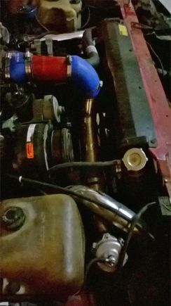 Complete intake and intercooler mandrel bend piping, genuine Tial BOV, included. All the visible piping is lightweight(thin walled) mirror finish stainless steel mandrel piping.