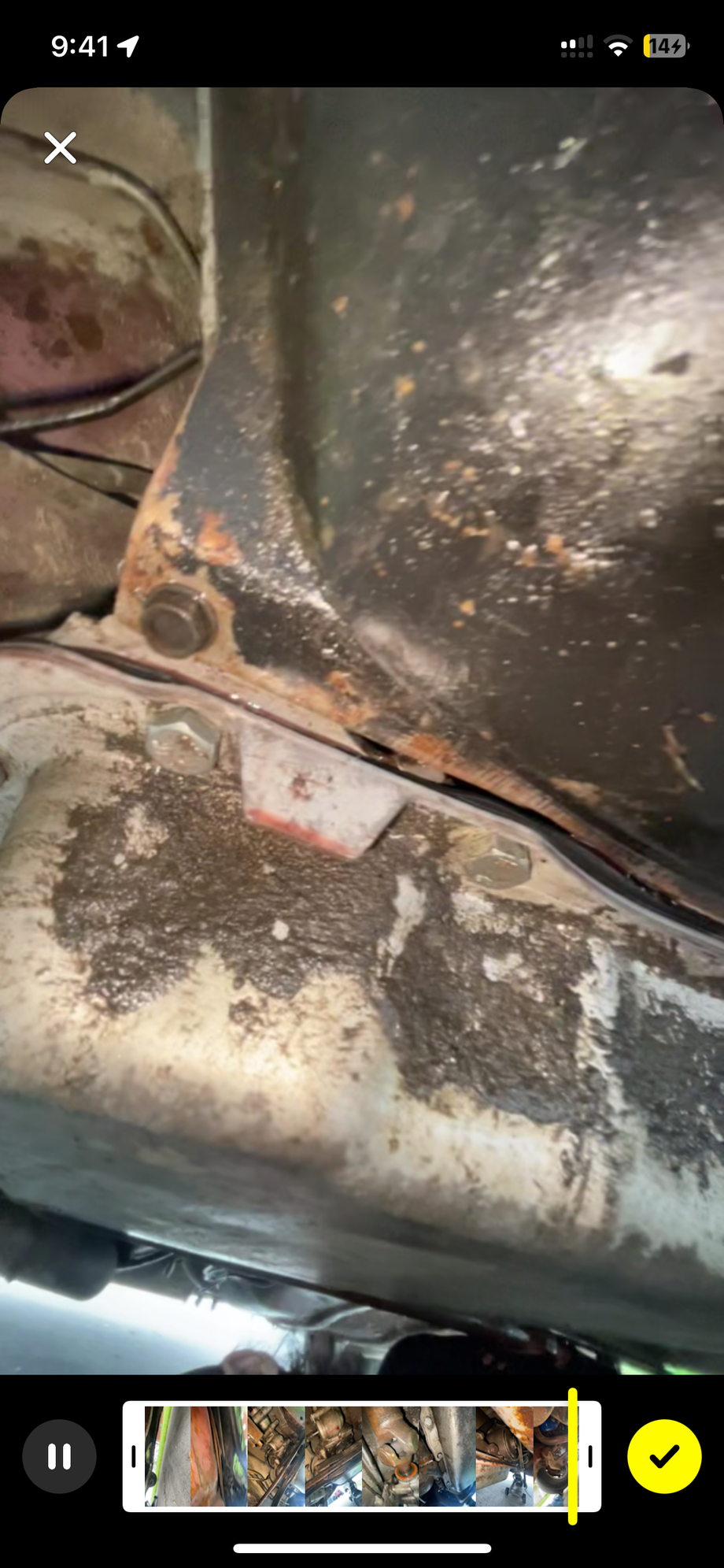 front of trans looking towards back of car (from torque converter cover)