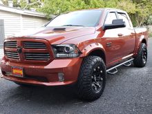 My first RAM! 2017 Sport with Copperhead color-matched interior. 