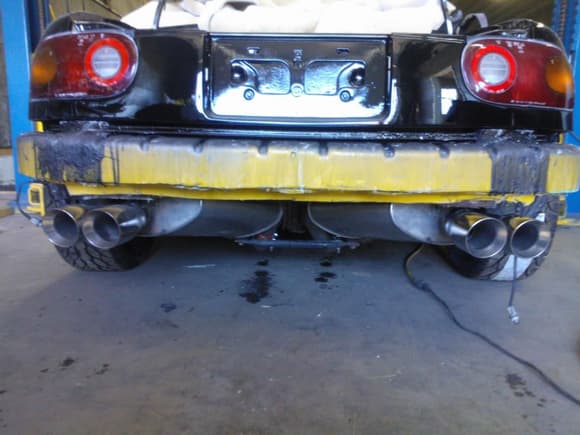 Exhaust done