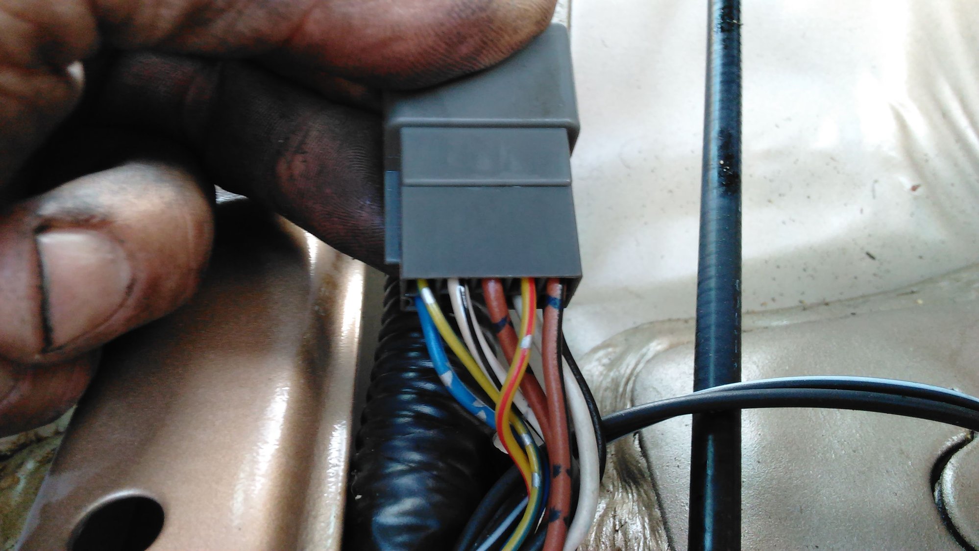 Help identify burned wires under driver seat YotaTech Forums