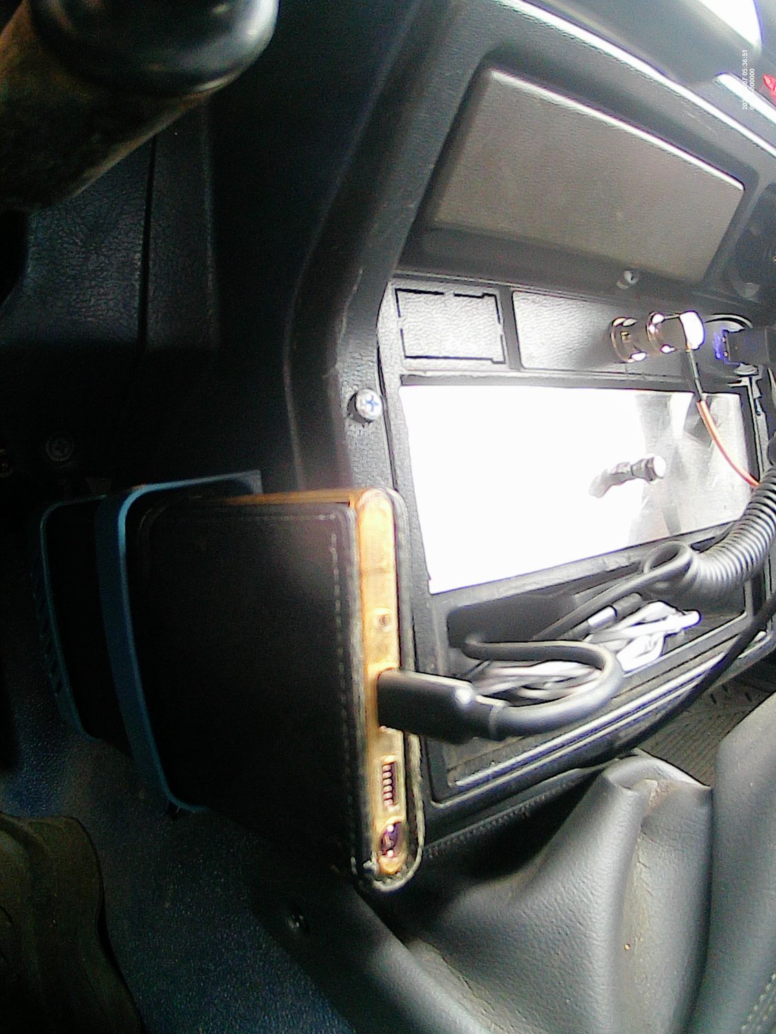 Phone holder-needs to be out of the sun