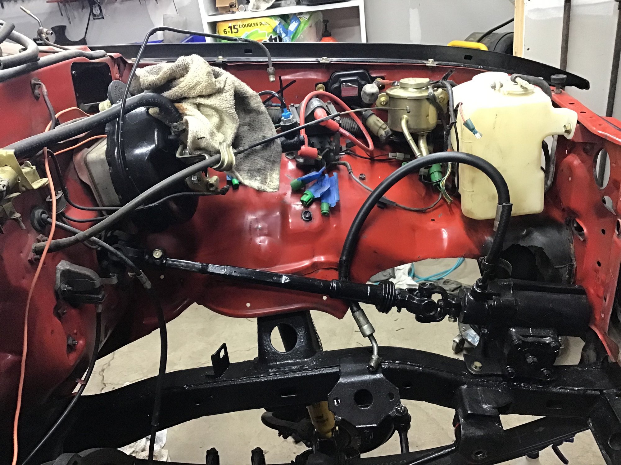 Before pic of the area