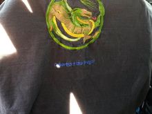 though not a green dragon by any means his blue eye is all me LOL