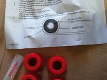 info on how to, not looking forward to the front eyes likely have to burn them out the kit does come with new steel sleeves
