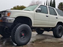 4 in lift with bj spacers