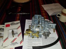 well, not surprising, but I got a new carb. I also got the redline version of the solenoid, only to later find out it doesn't fit this carb (my bad, sometimes I get excited when I order stuff)