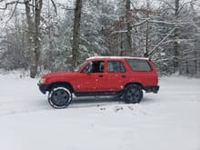 First time in the snow