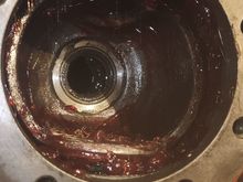 Before axle goes in i put a healthy amount of grease between the ball and knuckle. More can be added later through threaded plug on top of knuckle.