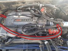 Mystery hose highlighted in red.