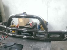 with the hawse fairlead mounted