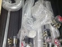 Random ebay 2" polished aluminum bends and straights with all the couplers for $60