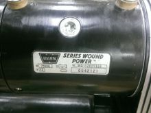 Upgraded 9000 lb 4.5HP motor over the original 2.3 HP Prestolite motor.