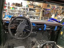 Just verifying no dash pieces are missing. The dash pad came new from a dealer, far left and far right pieces from eBay, middle section from a 3D printer/seller and the glove box came with the truck. SEM paint sounds like it’s pretty good so now it’s time to buy a can and standardize the dash components color. 