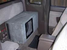 This is my interior of the back seat drivers side.