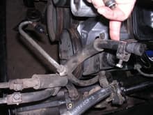 factory toyota return hose remained unchanged