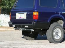 Powder Coat Rear Bumper 2