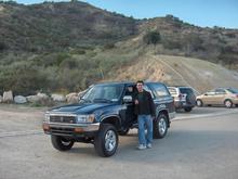 1993 4Runner Tacoma Wheels Painted Hubs Skyline Drive and my ugly mug.