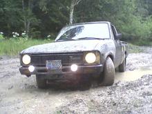 my truck muddy